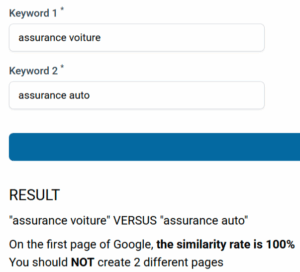 comparateur de serp Oseox